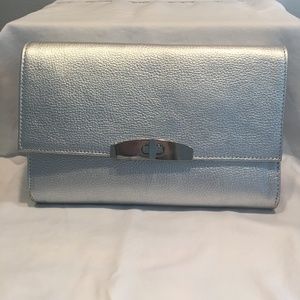 Silver Clutch - Cuyana